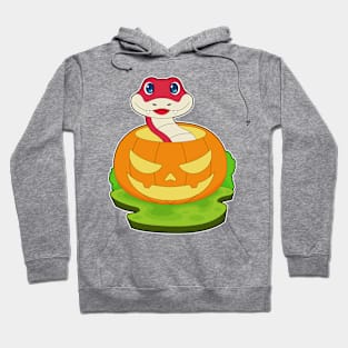 Snake Halloween Pumpkin Hoodie